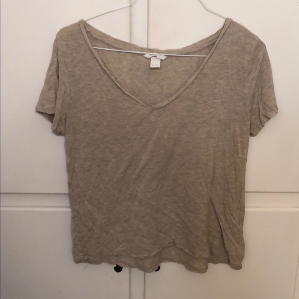 Basic tan top
